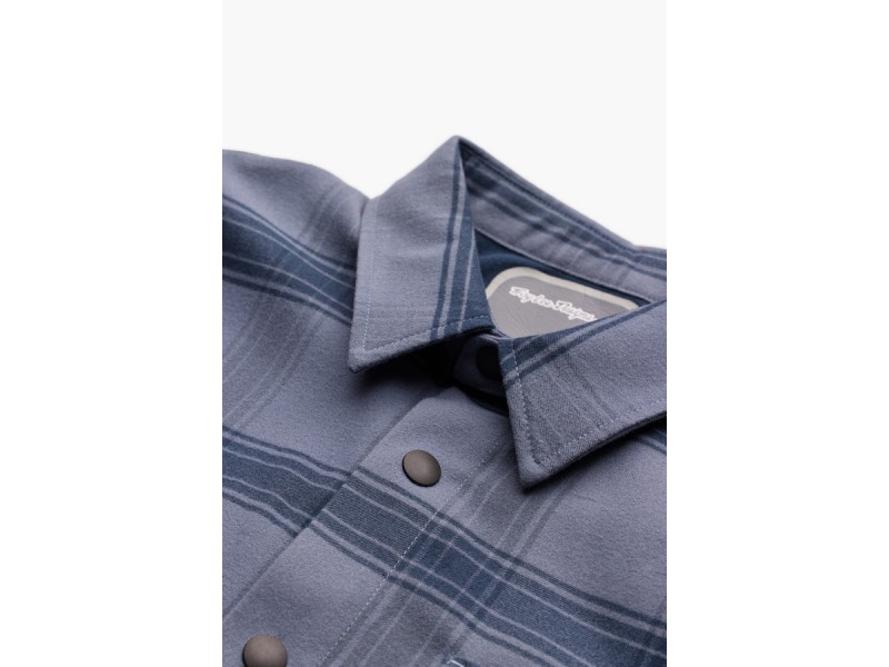 Рубашка TLD GRIND FLANNEL STRIPE [BLUE MIRAGE]